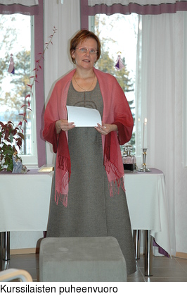 Kurssilaisten puheenvuoro